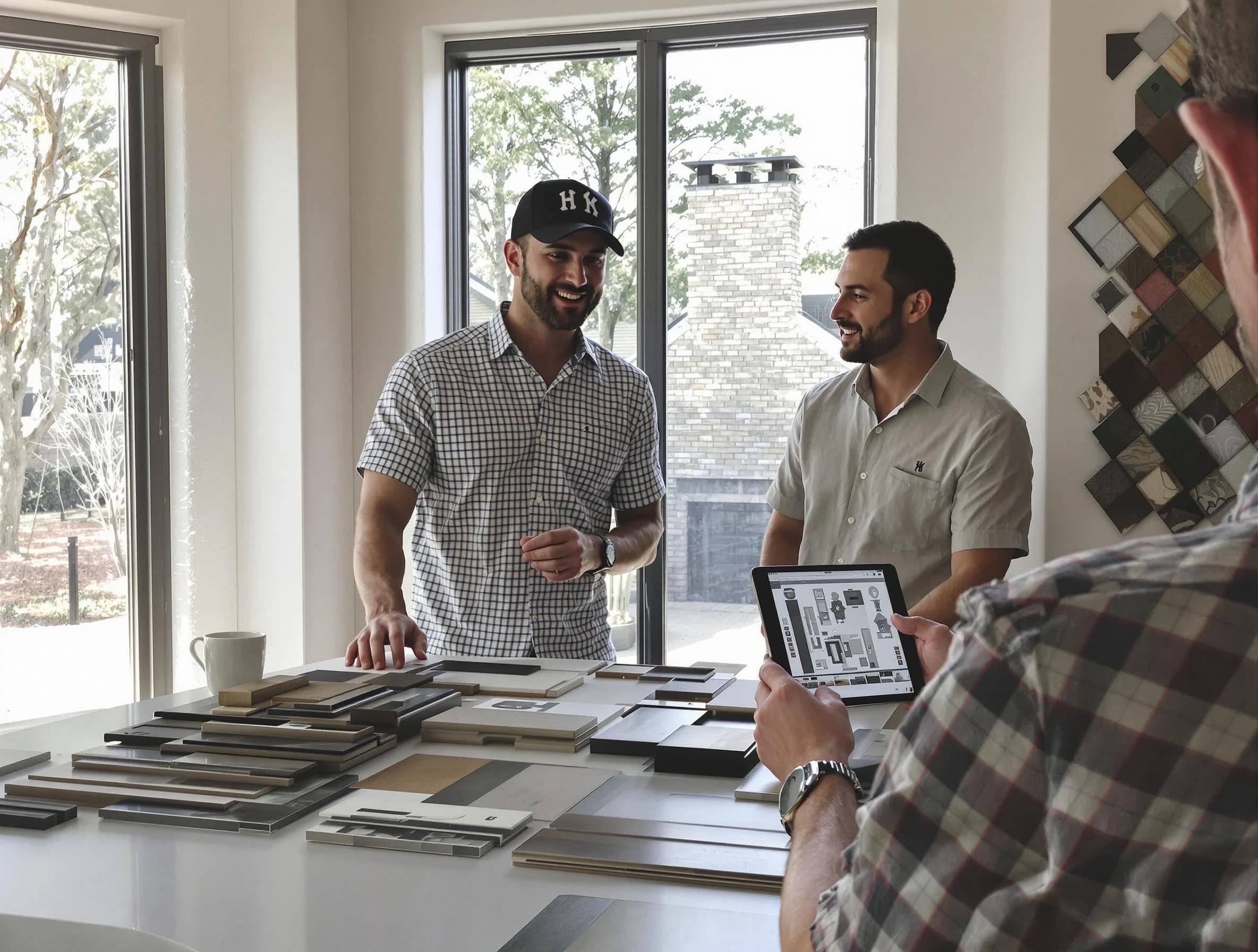 Sheridan Chimney Sweep remodeling a chimney and fireplace in Sheridan, CO