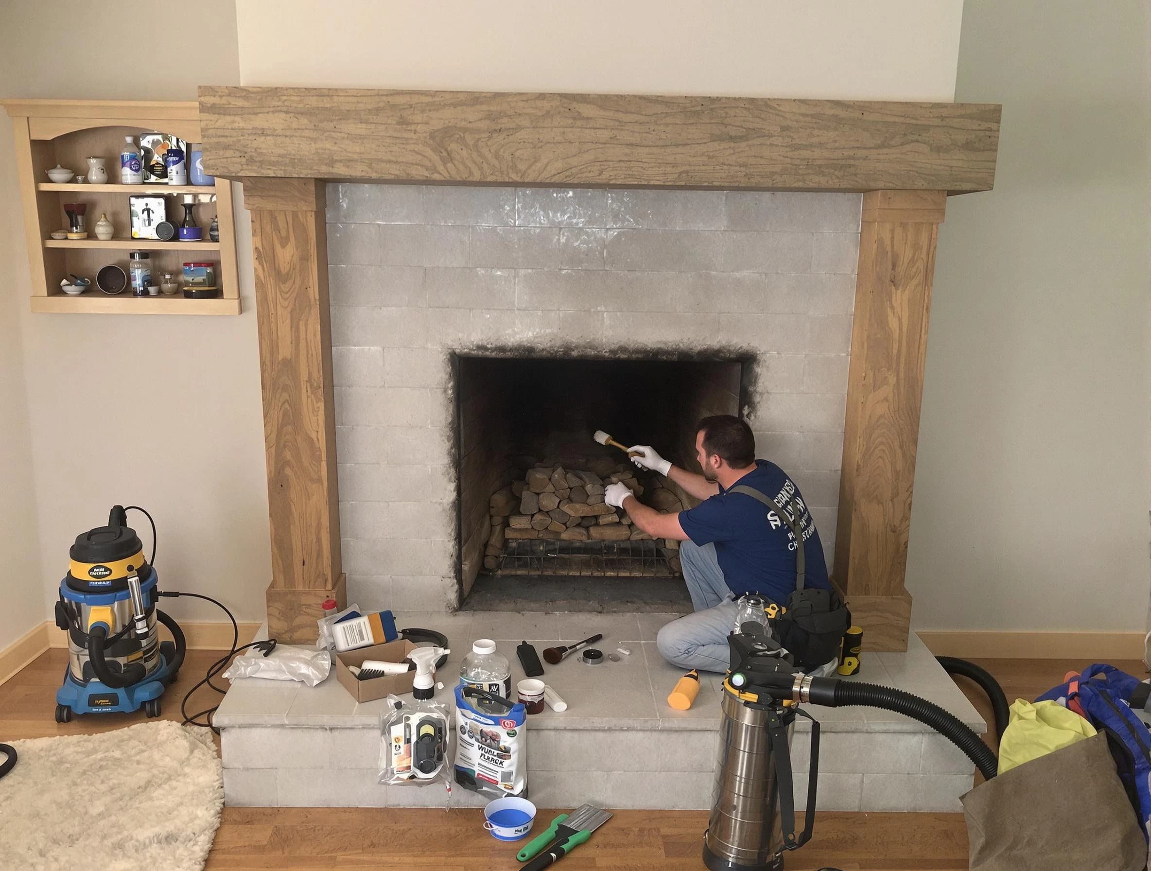 Detailed creosote removal process by Sheridan Chimney Sweep in Sheridan, CO