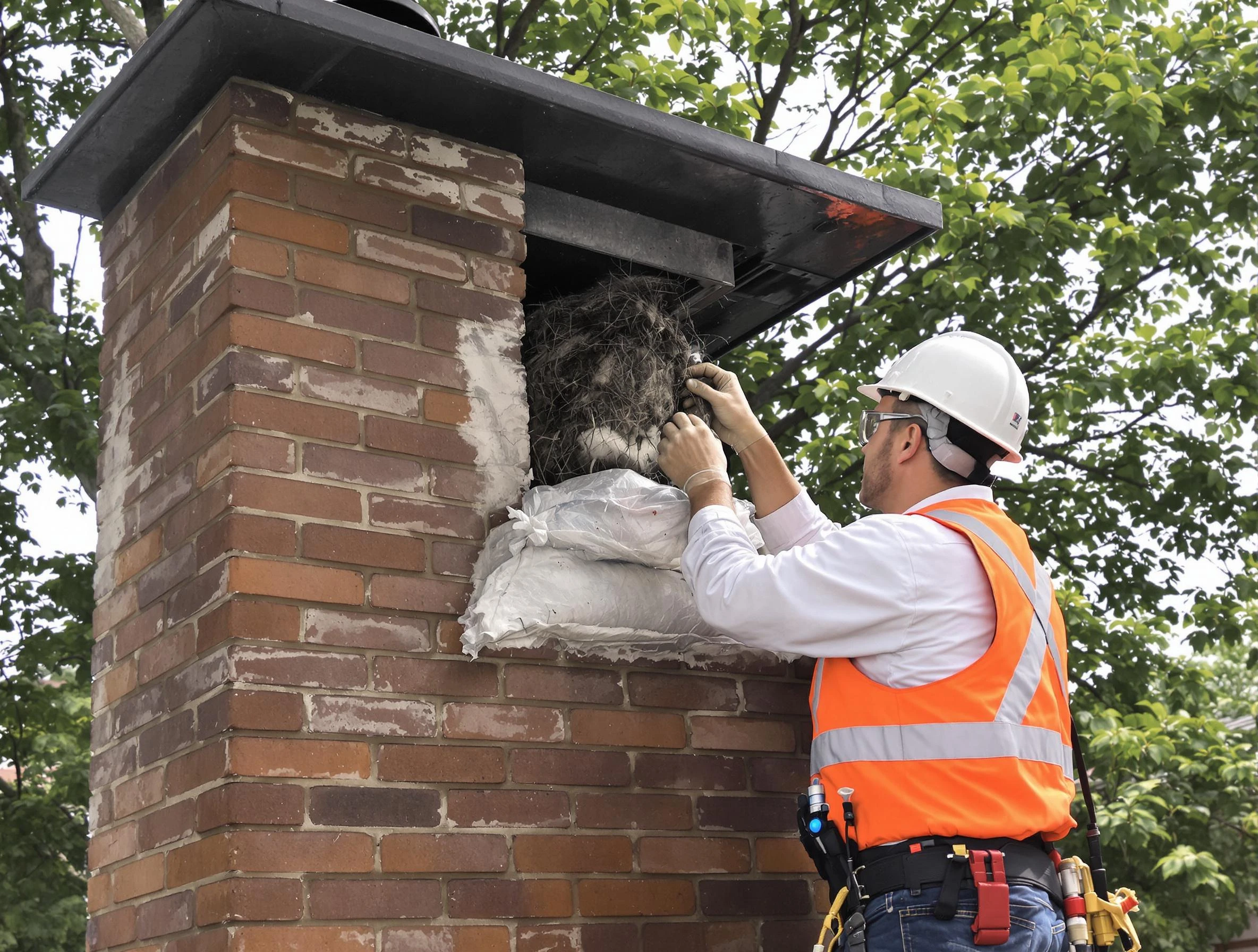 Humane removal of debris and animals by Sheridan Chimney Sweep in Sheridan, CO