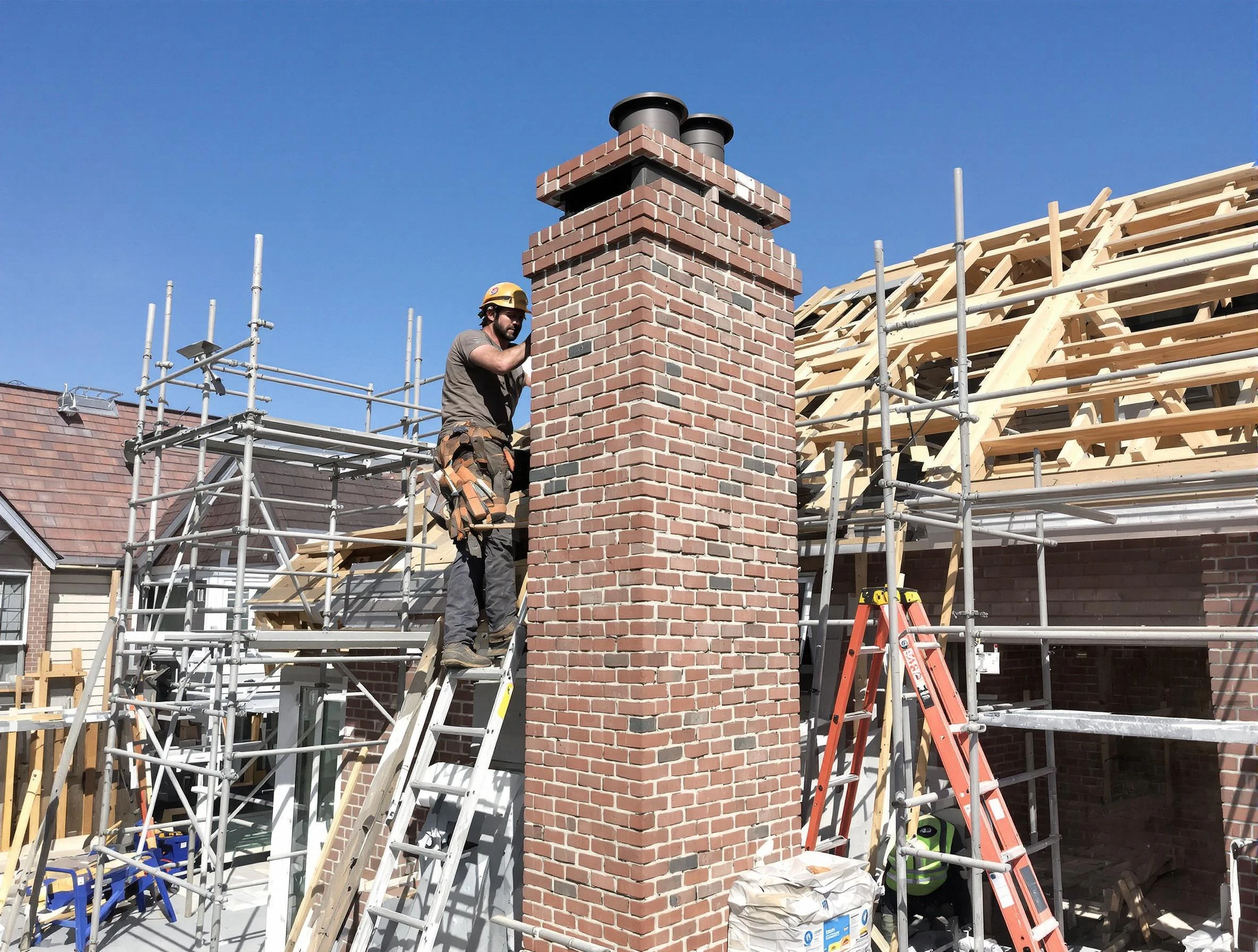 New chimney installation completed by Sheridan Chimney Sweep in Sheridan, CO