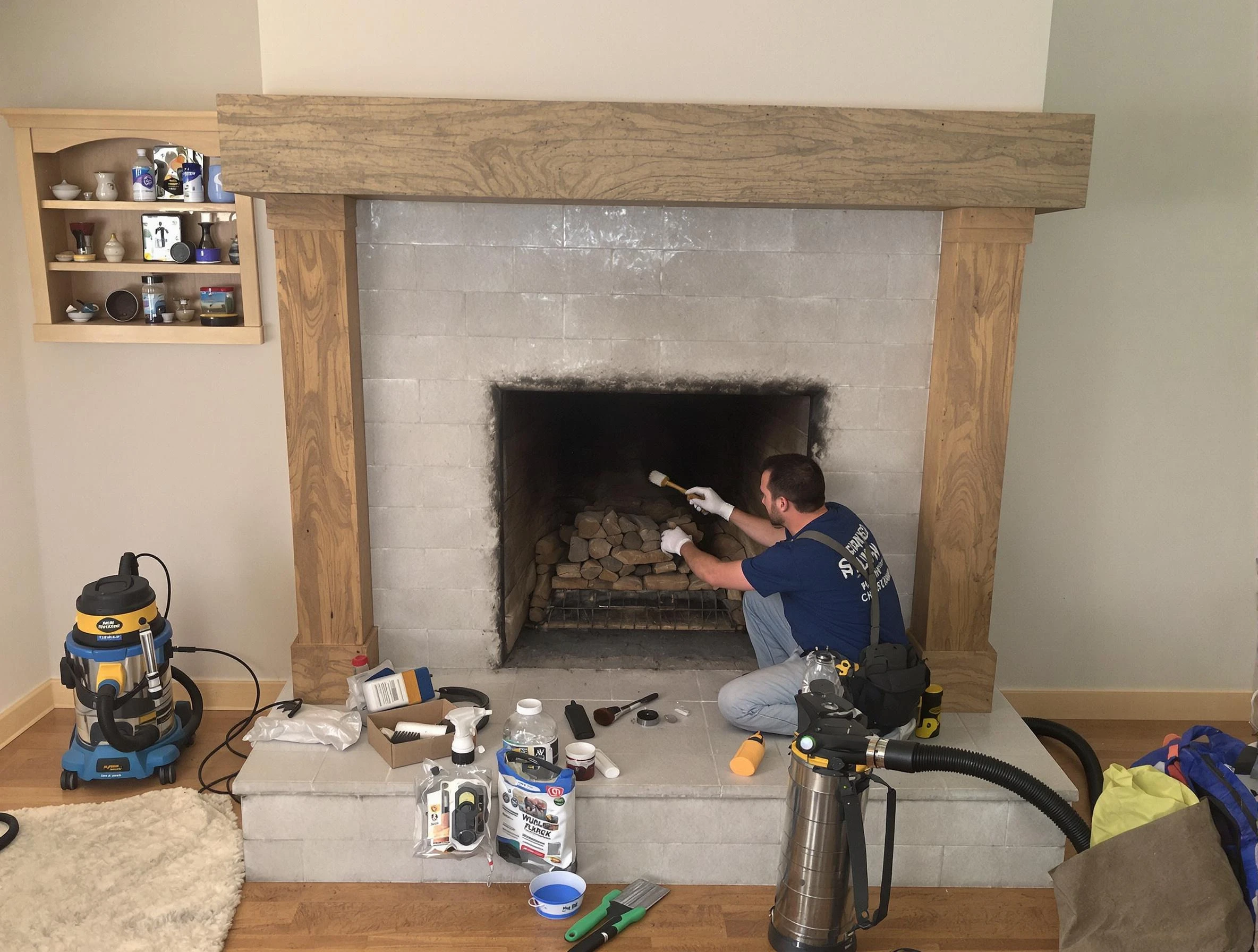 Detailed creosote removal process by Sheridan Chimney Sweep in Sheridan, CO